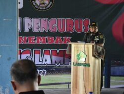 Majukan Olahraga Menembak, Danrem 043/Gatam Lantik Dan Kukuhkan Pengurus Klub Menembak Anak Kolong Lampung