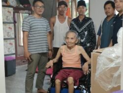 Tim Perwakilan Kemensos RI, Berikan Bantuan Ke Warga Kabupaten Mesuji