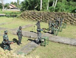 Kasrem 043/Gatam Ingatkan Anggota Untuk Ikuti Tata Tertib Dan Aturan Selama Melaksanakan Latihan Menembak