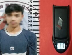 Geledah Saku Celana Pemuda 26 Tahun, Polres Tulang Bawang Temukan Narkotika