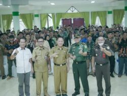 Pj. Bupati Tulang Bawang Hadiri Acara Bimtek Kepada Panitia Pilkakam