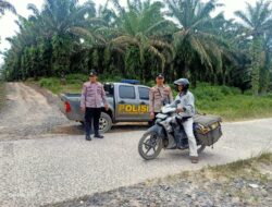 Polsek Penawartama Berikan Imbauan Kepada Warga Saat Menggelar KRYD