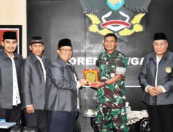 Danrem 043/Gatam Brigjen TNI Iwan Ma’ruf Zainudin, S.E., Sambut Silaturahmi LDII Lampung