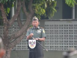 Danrem 043/Gatam Sampaikan Amanat Pangdam : “Perangi Segala Bentuk Pelanggaran Dan Wujudkan Zero Pelanggaran Dan Zero Accident”.