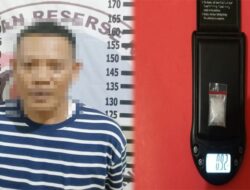 Bawa Narkotika, Pria 40 Tahun Asal Gunung Batin Ditangkap Polres Tulang Bawang