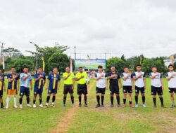 Polres Tulang Bawang Gelar Turnamen Mini Soccer Sambut Hari Bhayangkara Ke-77