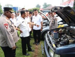 Tim Itwasum Polri Cek Sarpras Kesiapan Pemilu 2024 di Polres Tulang Bawang