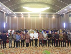 Kasi Intel Kasrem 043/Gatam Hadiri Rakor Penyampaian hasil Verifikasi Administrasi Dokumen Persyaratan Bacaleg Provinsi Lampung 2024