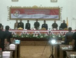 Sidang Paripurna DPRD Tubaba Di Hadiri Langsung Oleh Drs. M Firsada M.Si