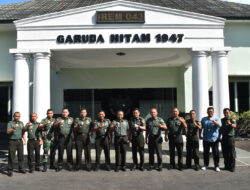 Korem 043/Gatam Ikuti Taklimat Akhir Satgas Penatausahaan BMN Kemhan Dan TNI