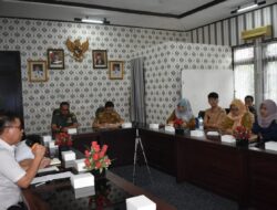 Kasi Intel Kasrem 043/Gatam, Hadiri Rapat Koordinasi Tim Terpadu Pengawasan Ormas Di Provinsi Lampung.