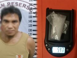 Polres Tulang Bawang Tangkap Bandar Narkotika di Gedung Aji Baru