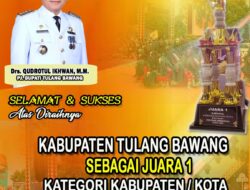 Tulang Bawang kembali ukir Prestasi tertinggi dalam Gelaran Krakatau Festival (K-Fest) 2023