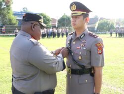 AKBP Jibrael Pimpin Langsung Upacara Pelantikan Wakapolres Tulang Bawang