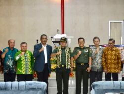 Dipertemuan Pendeta Se-Provinsi Lampung Kasiter Kasrem 043/Gatam Sampaikan Wawasan Kebangsaan