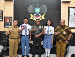 Sambut Paskibraka Wakil Provinsi Lampung Ke Tingkat Nasional Danrem 043/Gatam : Saya Bangga Dengan Kalian