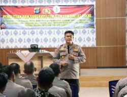 STIK Lemdiklat Polri Gelar Penelitian dan Supervisi di Polres Tulang Bawang