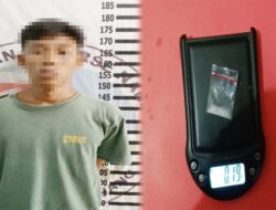 Pemuda Pengangguran Asal Kagungan Rahayu Ditangkap Satresnarkoba Polres Tulang Bawang