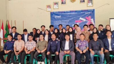 Pj.Bupati Sulpakar Melepas Mahasiswa IPB Setelah 40 Hari Melaksanakan KKN di Kabupaten Mesuji