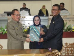 Penjabat Bupati Tulang Bawang Hadiri Rapat Paripurna DPRD Tuba Tentang Pertanggungjawaban Pelaksanaan APBD Tahun Anggaran 2022