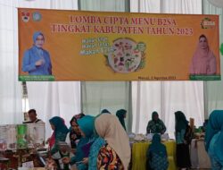 PKK Kabupaten Mesuji Gelar Lomba Cipta Menu B2SA Se-Kabupaten Mesuji