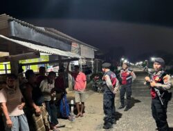 Samapta Polres Tulang Bawang Rutin Gelar Patroli Perintis Presisi, AKP Samsul Terangkan Sasarannya