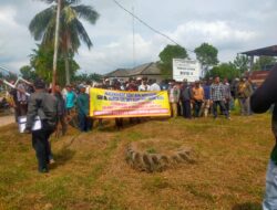 Marga Buay Mencurung Turun ke Lahan Akan Ambil Paksa Tanah Ulayat Dengan PT. SIP
