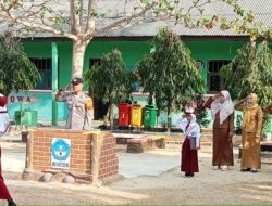 Bhabinkamtibmas Polsek Way Serdang Gencar Melaksanakan Binluh di Sekolahan