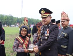 Kapolres Mesuji Bersama Jajaran Hadiri Upacara Peringatan HUT Kabupaten Mesuji ke-15