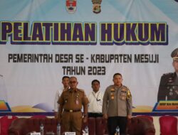Kapolres Mesuji Hadiri Pelatihan Hukum Pemerintah Desa Mesuji