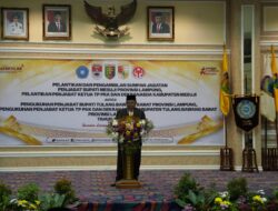 Gubernur Lampung Arinal Djunaidi resmi Melantik Febrizal Levi Sukmana Sebagai Penjabat Bupati Mesuji Dan M. Firsada Sebagai Penjabat Bupati Tulang Bawang Barat