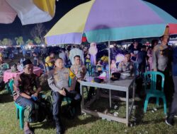 Kapolres Mesuji AKBP Ade Hermanto S.H, S.IK, M.M, CPHR bersama Jajaran dan Stakeholder terkait melaksanakan pengamanan dalam acara peluncuran pemilihan Bupati dan Wakil Bupati