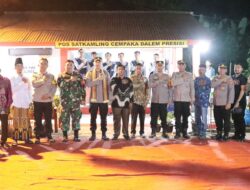 Polres Tulang Bawang Gelar Penilaian Lomba Satkamling, AKBP James: Harus Memenuhi Dua Aspek