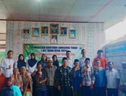 Pemerintah Tiyuh Gunung Katun Tanjungan Salurkan BLT DD