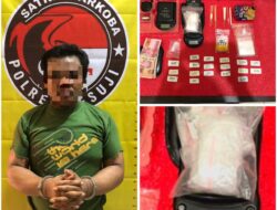 Anggota Opsnal Jajaran Sat Res Narkoba Polres Mesuji Polda Lampung Berhasil Menangkap Seorang TO Narkoba Pada Ops Antik Krakatau 2024
