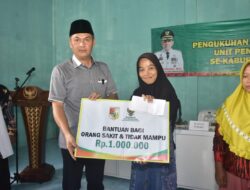 Sekda Novriwan Jaya Kukuhkan Pengurus Unit Pengumpul Zakat Tiyuh Di 6 Kecamatan