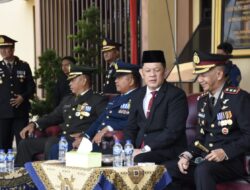 M. Firsada Mengikuti Upacara Dan Syukuran Peringatan Hari Bhayangkara Ke – 78 Tahun 2024