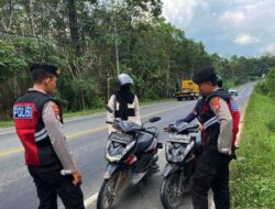 Polres Tulang Bawang Optimalkan Patroli Perintis Presisi di 5 Lokasi Berbeda