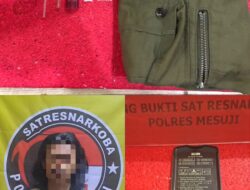 Seorang Supir Fuso Asal Bogor Saat Hendak Masuk Pintu Tol Simpang Pematang Ditangkap Jajaran Sat Res Narkoba Polres Mesuji Kedapatan Membawa Narkotika Jenis Sabu