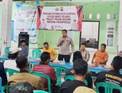 Iptu Zulian: Masyarakat Bratesana Adiwarna Apresiasi Program Bermalam di Tiap Kampung