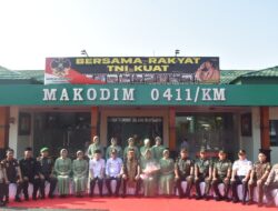 Danrem 043/Gatam Ingatkan Peran Babinsa Kodim 0411/KM, Atasi Kesulitan Masyarakat Di Sekelilingnya