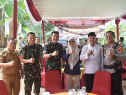 Jadikan Air Sumber Kehidupan, Danrem 043/Gatam Launching Program TNI AD Manunggal Air Di Kelurahan Way Gubak