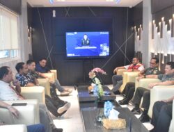 Kunjungi Kantor Pelindo, Danrem 043/Gatam Tinjau Terminal Petikemas Panjang