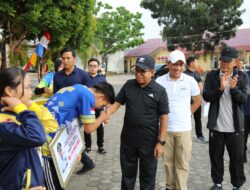 Pererat Tali Silaturahmi Danrem 043/Gatam Ikuti Pertandingan Olahraga Antar Instansi