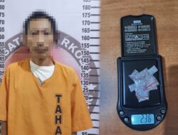 Gasak Narkoba di Dente Teladas, Polres Tulang Bawang Tangkap Bandar Sabu Yang Merupakan Residivis Kasus Serupa