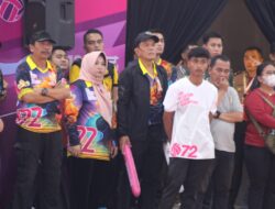 Danrem 043/Gatam, Harapkan Melalui Turnamen Bola Voli Bhayangkari Cup 2024 Zona 3 Lampung, Lahirkan Atlet Voli Profesional