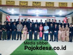 Kapolres Mesuji AKBP Muhammad Harris S.H, S.Ik, M.Ik Menghadiri Rapat Paripurna Dalam Rangka Peresmian Pemberhentian Anggota DPRD Masa Jabatan 2019-2024 Dan Peresmian Pengangkatan Sekaligus Pengambilan Sumpah Anggota DPRD Masa Jabatan 2024-2029