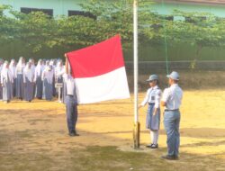 Jajaran Polsek Way Serdang Melalui Kanit Binmas, Melaksanakan Sambang Dan Binluh Di SMKN 1 Way Serdang