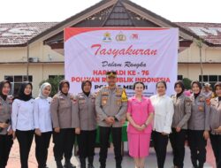 Polres Mesuji Gelar Syukuran Memperingati HUT Polwan ke-76