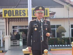 “Bersama Pancasila Kita Wujudkan Indonesia Emas”Tema Upacara Jajaran Polres Mesuji Di Hari Kesaktian Pancasila 2024